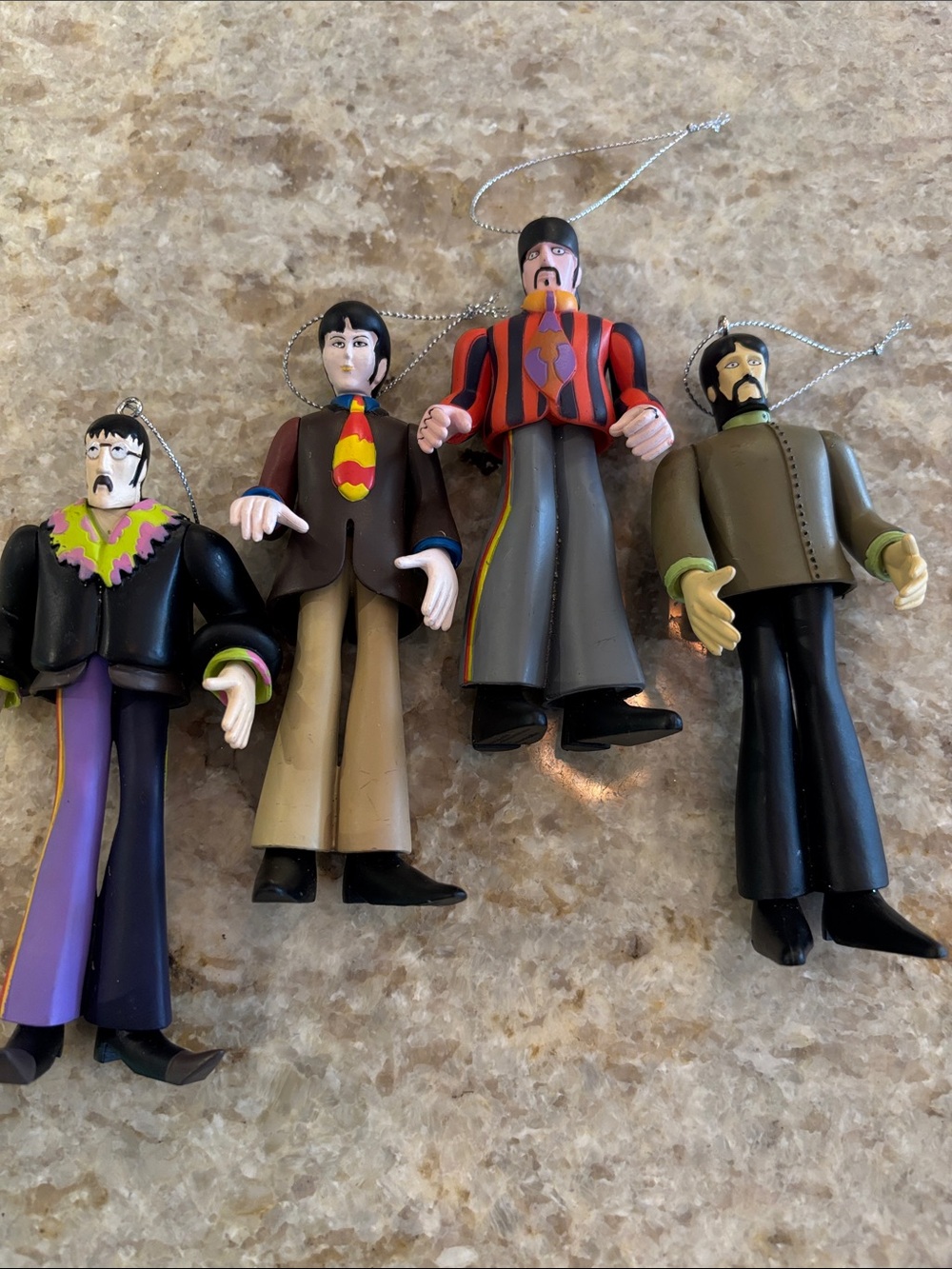 Vintage Beatles Ornaments